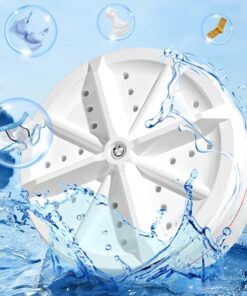 USB  Travel Washer  Washing Air Bubble Machine Ultrasonic Rotating Turbine Washing  Machine for Socks Underwear Wash Dishes