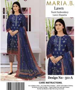 MARIA.B lawn | Unstitched Collection 3 Pieces Casual Wear