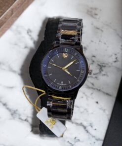 Baishang Stylish Watch for Men’s Good Quality Stainless Steel Quartz Watch for Boys Luminous Hands Classic Style Chain Watch